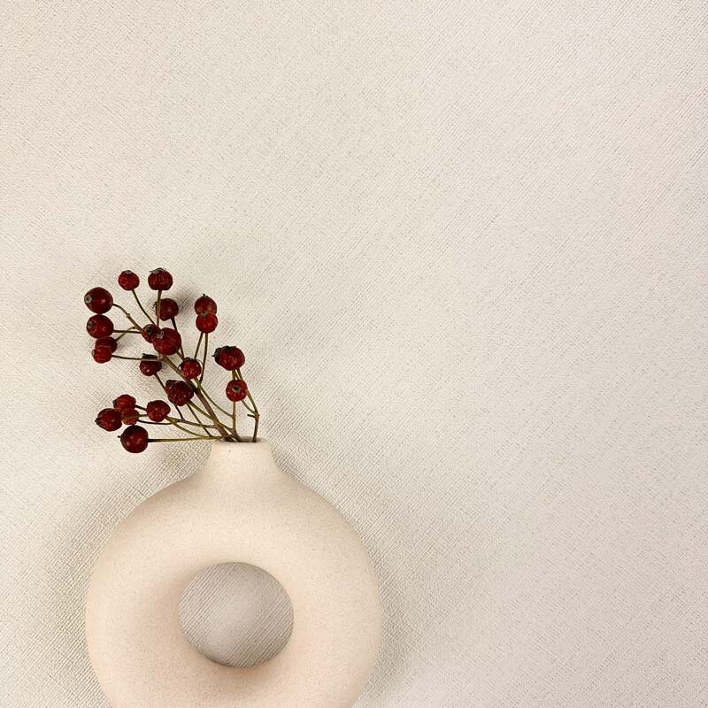 306881 Tapete Beige Creme Weiß Struktur Uni Vliestapete AS Creation