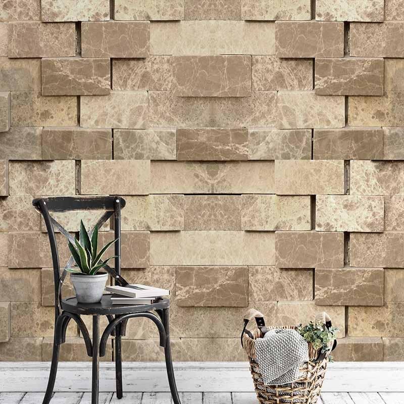 Digitaldruck-Tapete 3D Stone Wall livingwalls (DD118982)