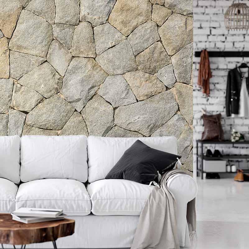 Digitaldruck-Tapete Natural Stone Wall II livingwalls (DD118981)