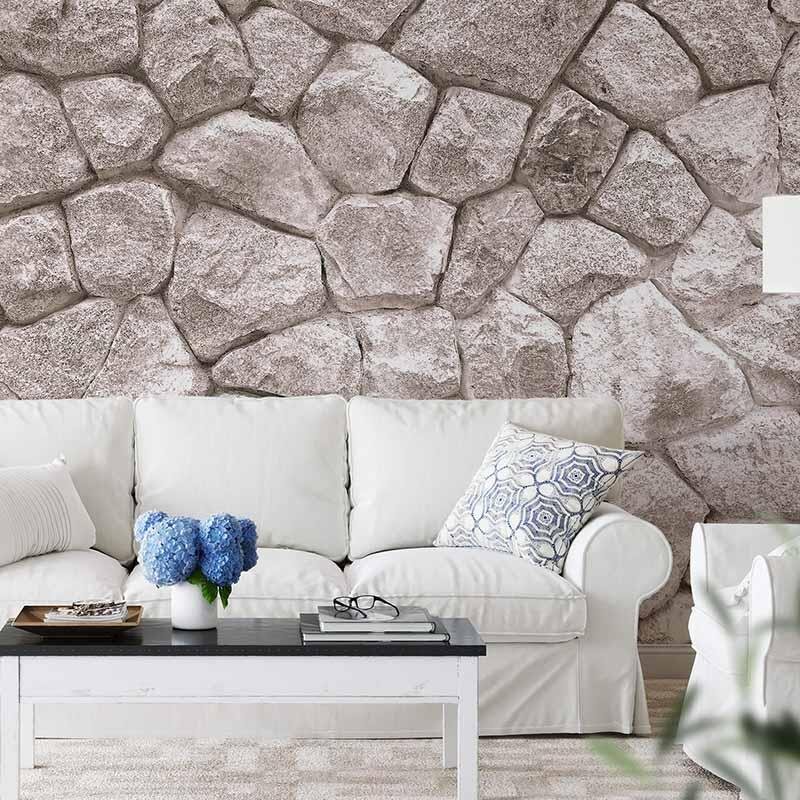 Digitaldruck-Tapete Large Stone Wall livingwalls (DD118977)