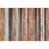 Digitaldruck-Tapete Vintage Wooden Wall livingwalls...