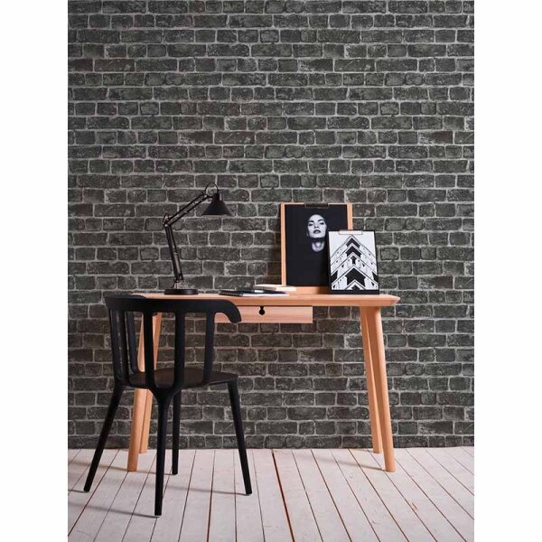 Tapete Schwarz, Anthrazit AS-Creation Vliestapete (306822)