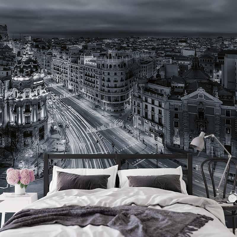 Digitaldruck-Tapete Urban Madrid livingwalls (DD118966)