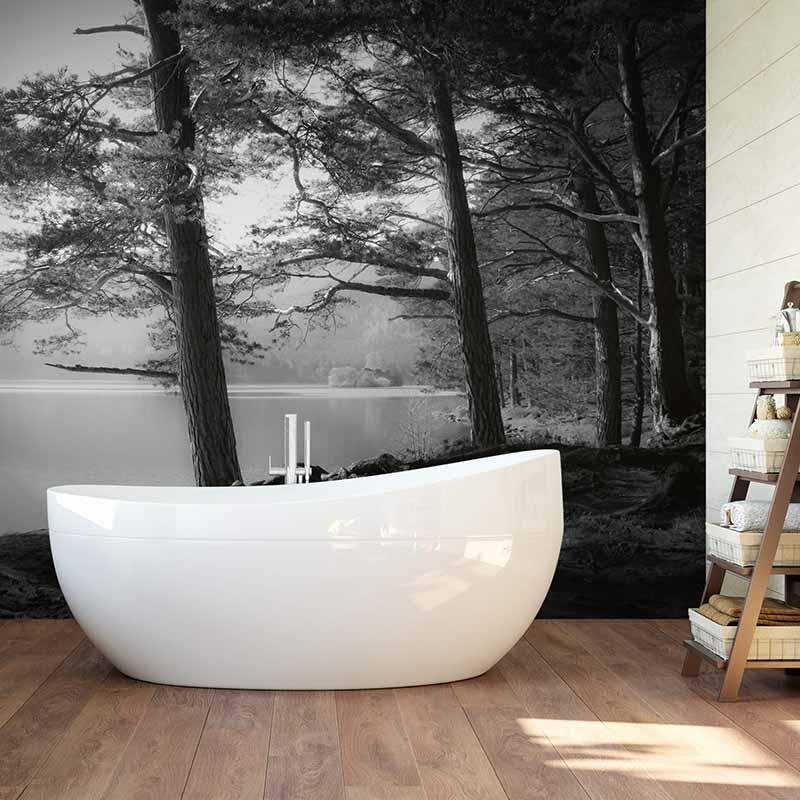 Digitaldruck-Tapete Forest Lake livingwalls (DD118953)