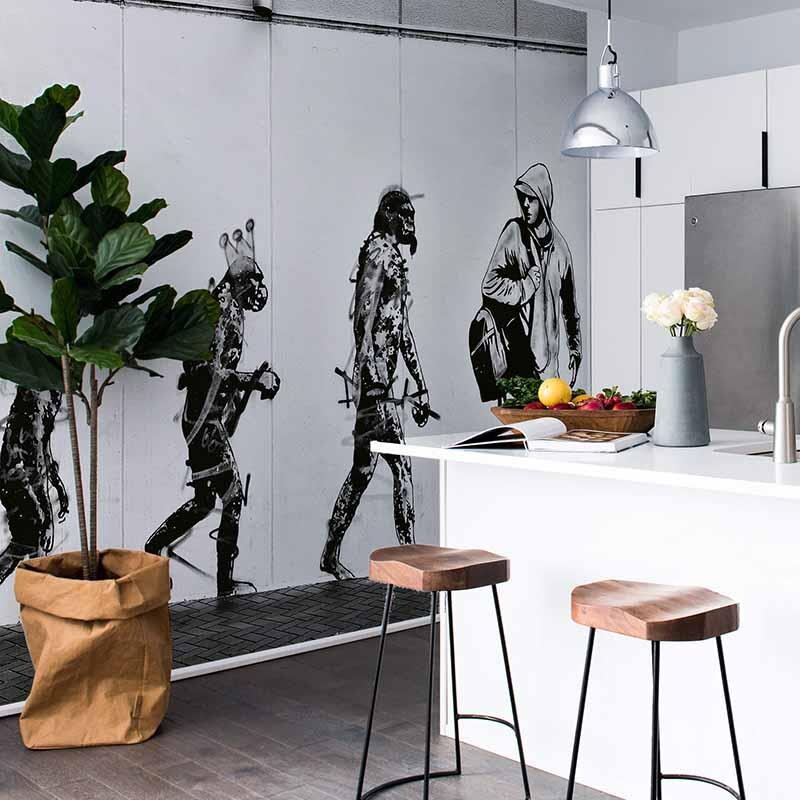 Digitaldruck-Tapete Street Art Evolution livingwalls (DD118935)