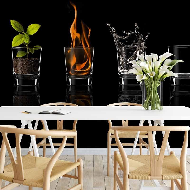 Digitaldruck-Tapete Earth Fire Water Air livingwalls (DD118934)