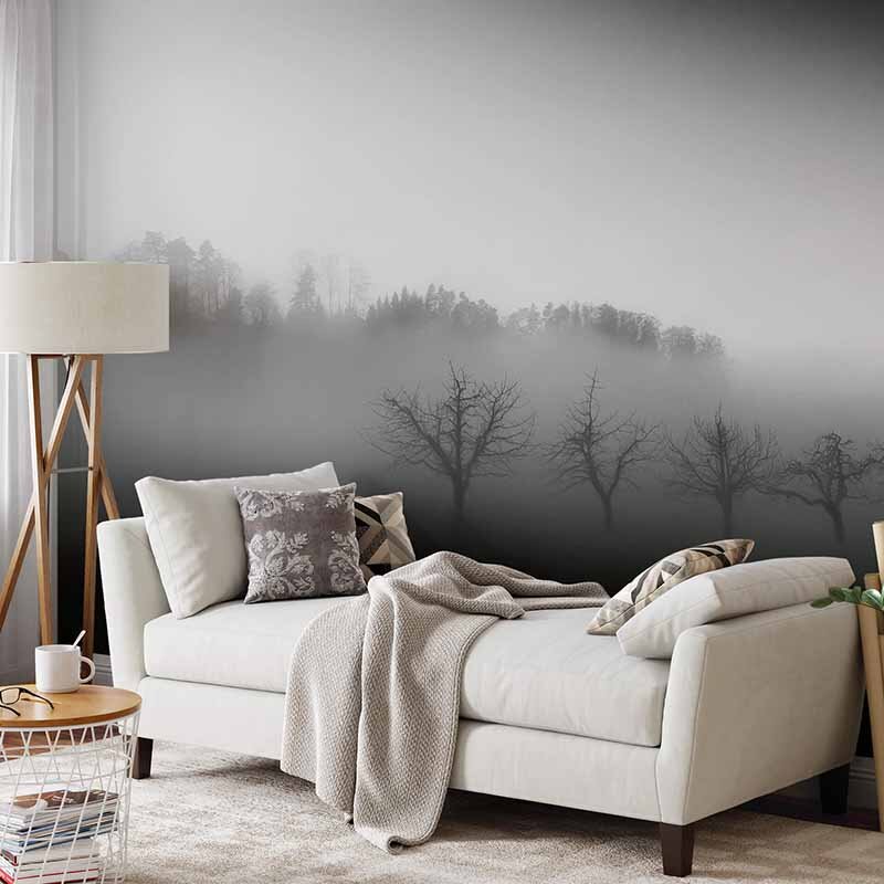 Digitaldruck-Tapete Foggy Landscape livingwalls (DD118932)