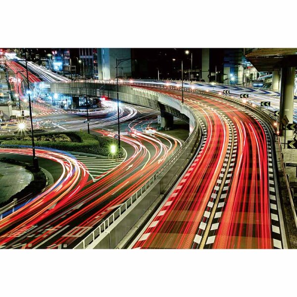 Digitaldruck-Tapete Urban Lightstripes livingwalls (DD118928)