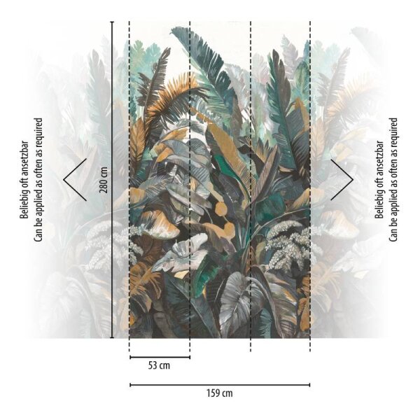 Digitaldruck-Tapete Botanic & Jungle livingwalls (392601)