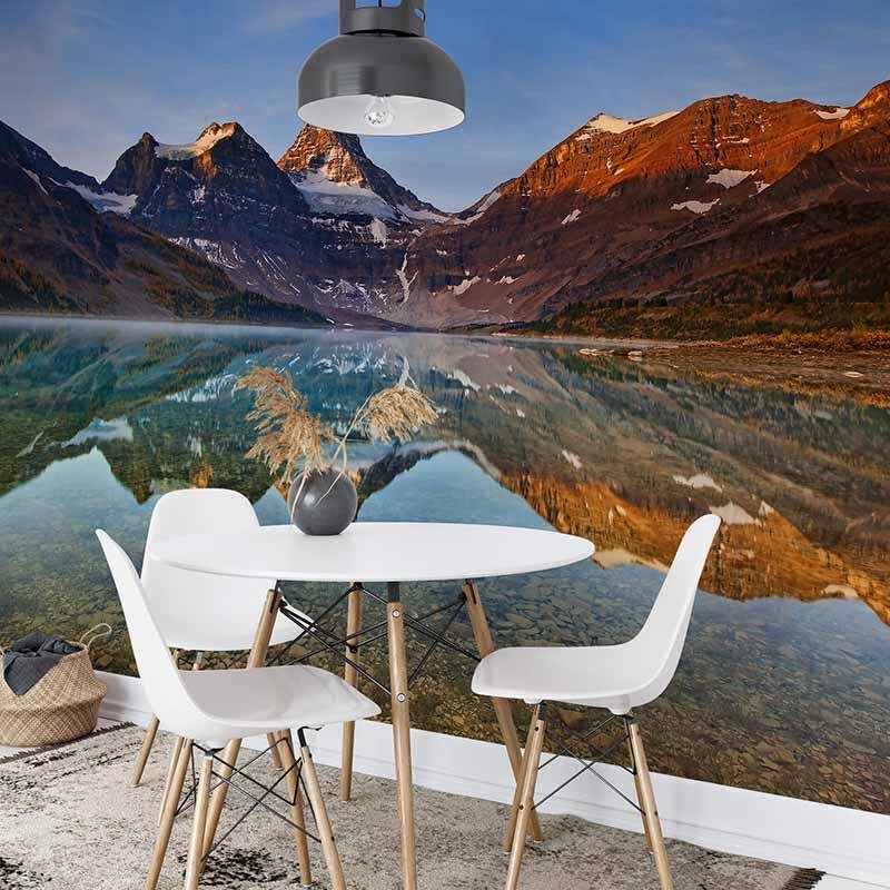 Digitaldruck-Tapete Magog Lake Canada livingwalls (DD118907)
