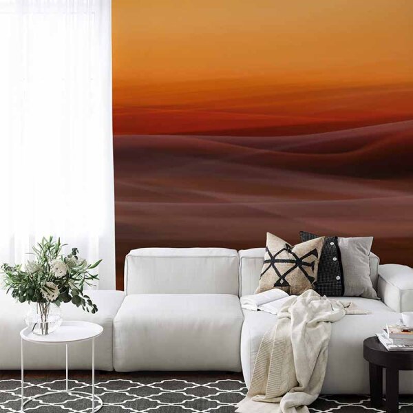 Digitaldruck-Tapete Orange Fog livingwalls (DD118905)