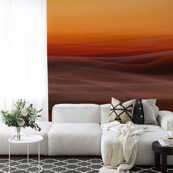 Digitaldruck-Tapete Orange Fog livingwalls (DD118905)