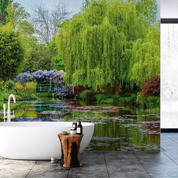 Digitaldruck-Tapete Monet’s Garden in France livingwalls (DD118900)
