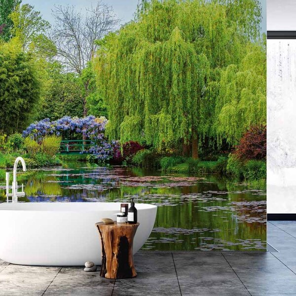 Digitaldruck-Tapete Monet’s Garden in France livingwalls (DD118900)