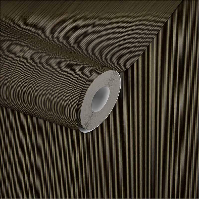 Tapete Schwarz, Anthrazit, Gold, Kupfer VERSACE Satintapete (935254)