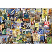 Digitaldruck-Tapete Vintage Travel Poster livingwalls...