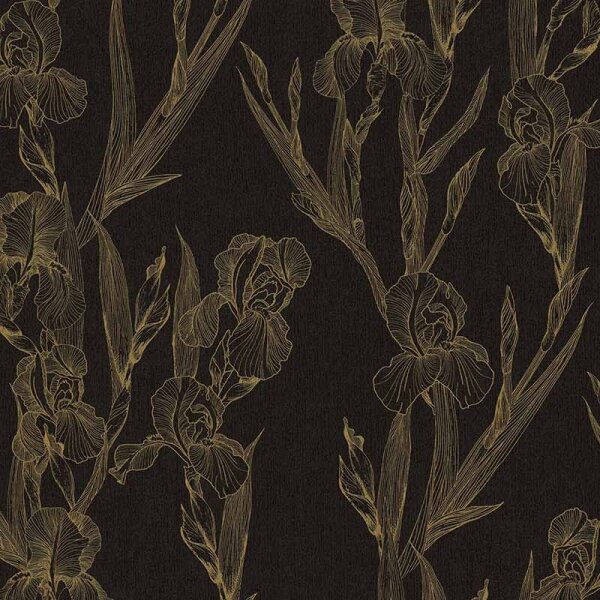 Tapete Schwarz, Anthrazit Daniel Hechter Vliestapete (375263)