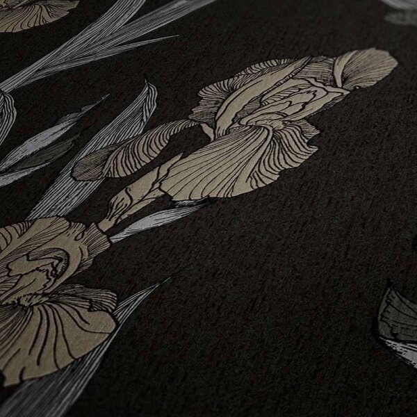 Tapete Braun, Schwarz, Anthrazit Daniel Hechter Vliestapete (375261)