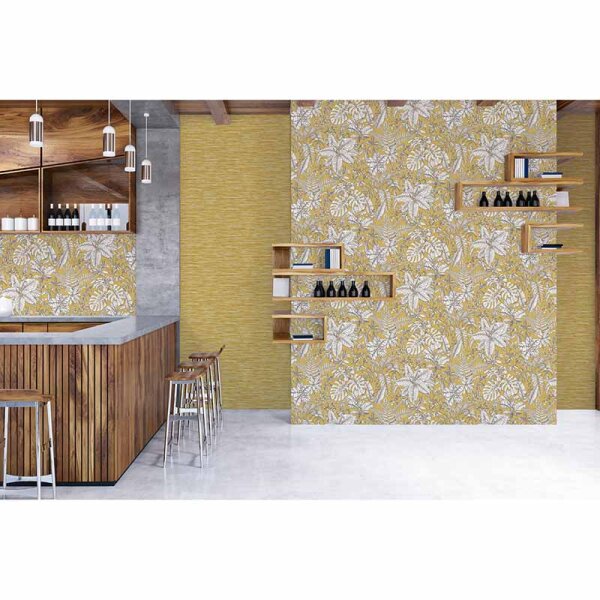 Tapete Gelb, Vanille Daniel Hechter Vliestapete (375252)