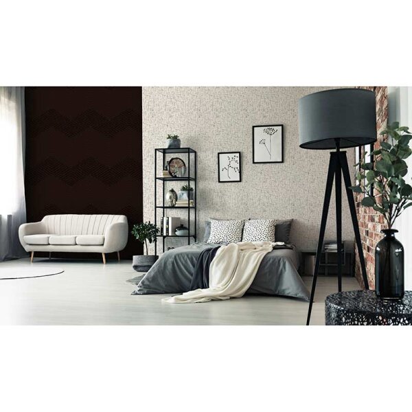 Tapete Schwarz, Anthrazit Daniel Hechter Vliestapete (375226)