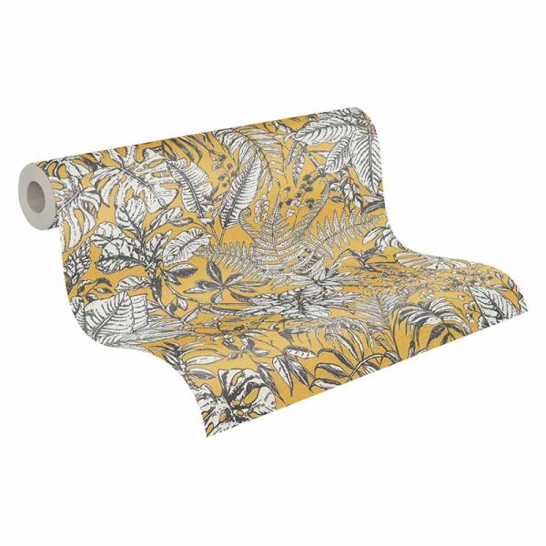 Tapete Gelb, Vanille Daniel Hechter Vliestapete (375203)