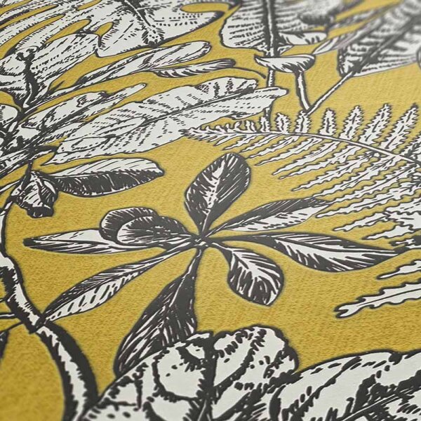 Tapete Gelb, Vanille Daniel Hechter Vliestapete (375203)