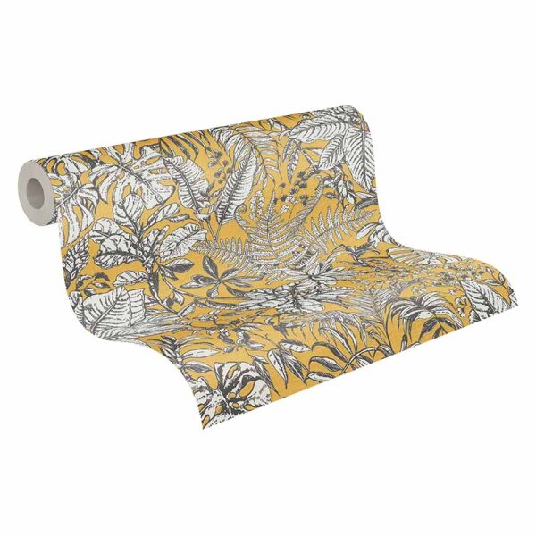 Tapete Gelb, Vanille Daniel Hechter Vliestapete (375203)