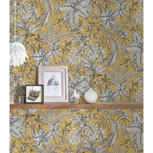 Tapete Gelb, Vanille Daniel Hechter Vliestapete (375203)