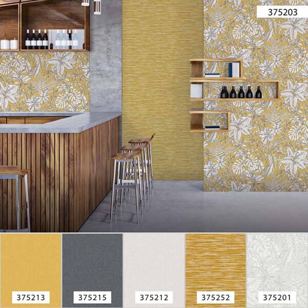 Tapete Gelb, Vanille Daniel Hechter Vliestapete (375203)