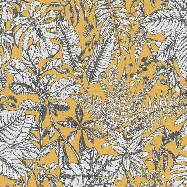 Tapete Gelb, Vanille Daniel Hechter Vliestapete (375203)