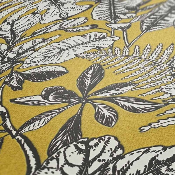 Tapete Gelb, Vanille Daniel Hechter Vliestapete (375203)