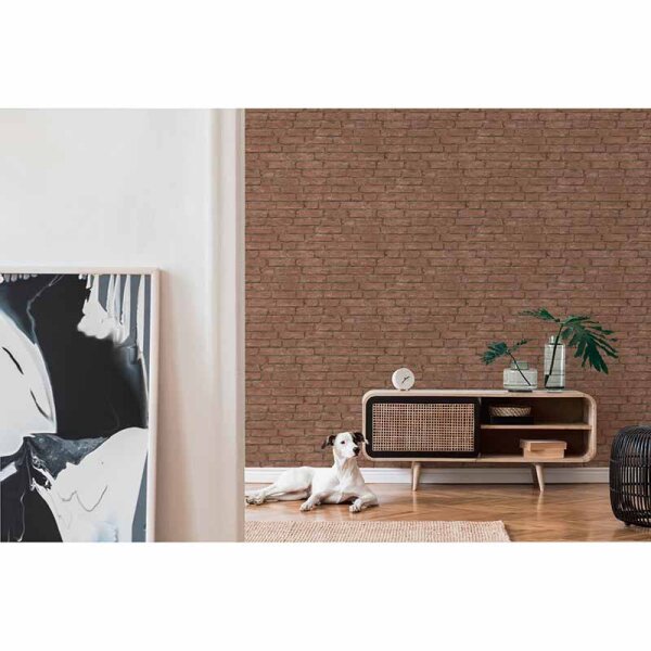 Tapete Braun, Rot AS-Creation Vliestapete (377471)