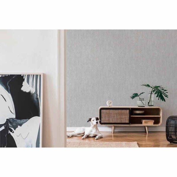 Tapete Grau, Silber livingwalls Vliestapete (377463)