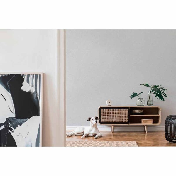 Tapete Grau, Silber livingwalls Vliestapete (377448)