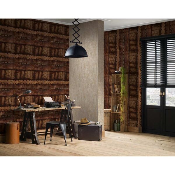 Tapete Braun livingwalls Vliestapete (377433)