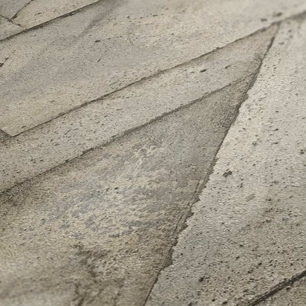 Tapete Beige, Creme, Grau, Silber livingwalls Vliestapete (377414)