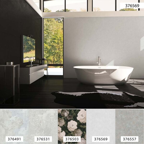 Tapete Grau, Silber AS-Creation Vliestapete (376569)