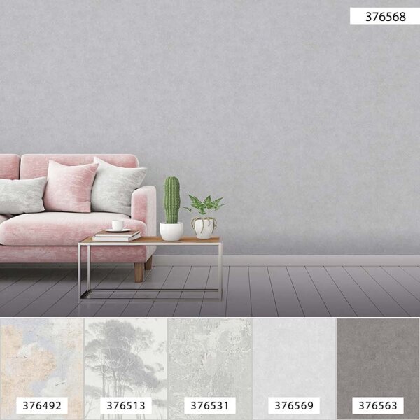 Tapete Grau, Silber AS-Creation Vliestapete (376568)