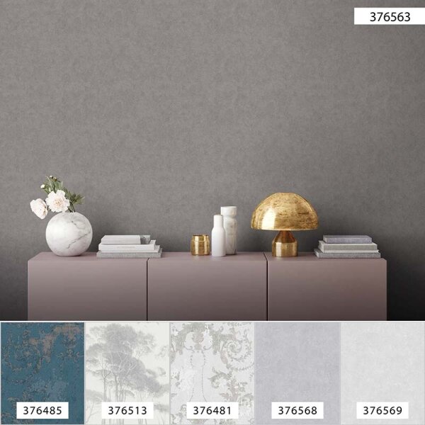 Tapete Grau, Silber AS-Creation Vliestapete (376563)