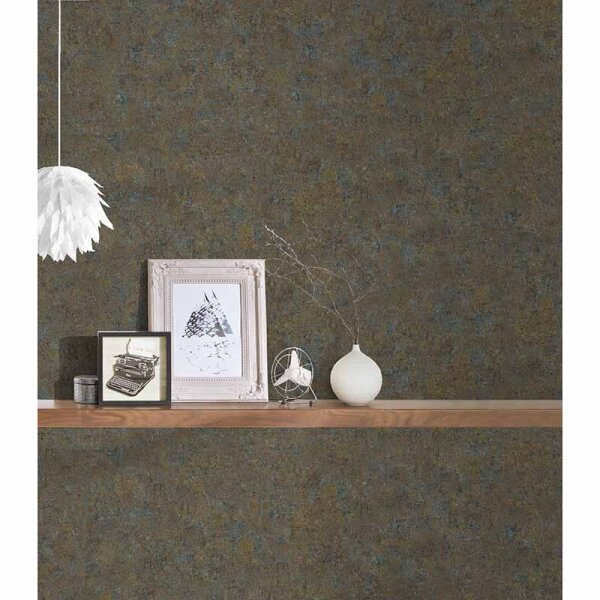 Tapete Braun, Grau, Silber AS-Creation Vliestapete (376561)