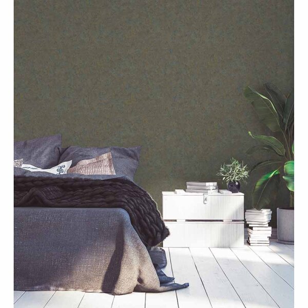 Tapete Braun, Grau, Silber AS-Creation Vliestapete (376561)