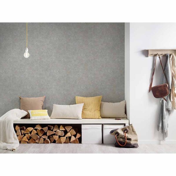 Tapete Blau, Braun AS-Creation Vliestapete (376557)