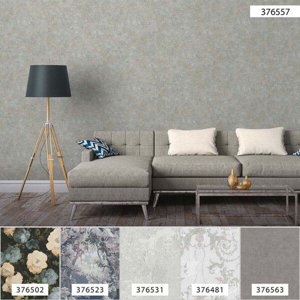 Tapete Blau, Braun AS-Creation Vliestapete (376557)