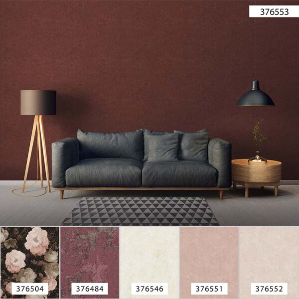 Tapete Rot AS-Creation Vliestapete (376553)