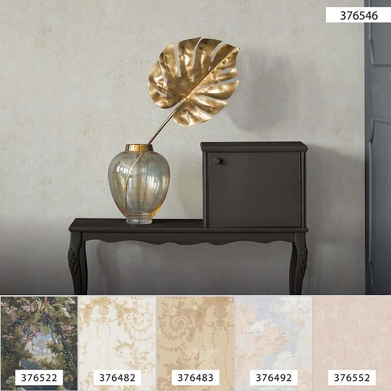 Tapete Gelb, Vanille AS-Creation Vliestapete (376546)