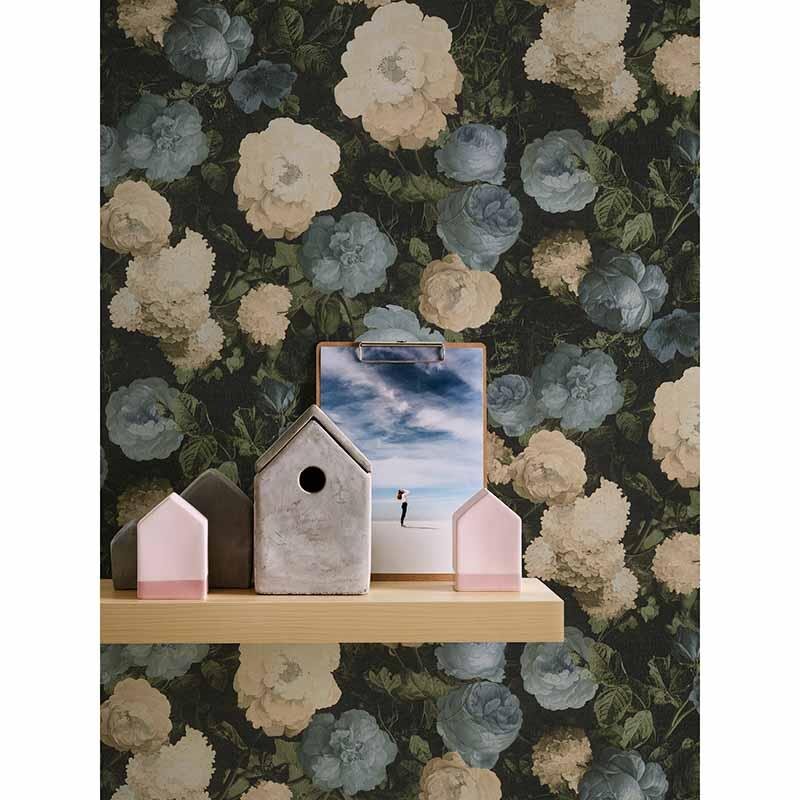 Tapete Beige, Creme, Blau AS-Creation Vliestapete (376502)