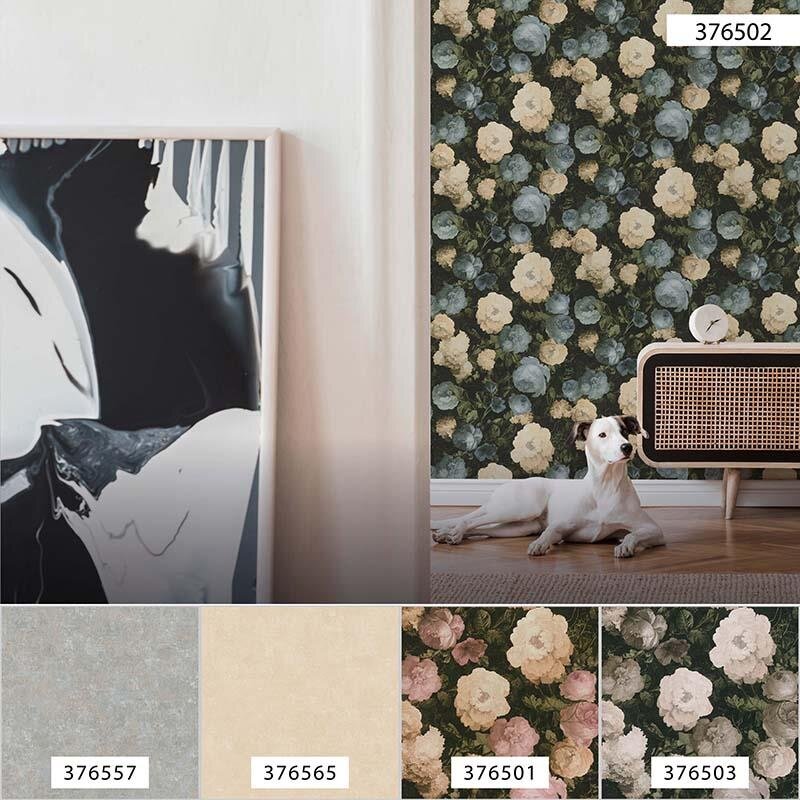 Tapete Beige, Creme, Blau AS-Creation Vliestapete (376502)