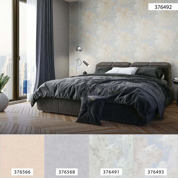Tapete Beige, Creme, Grau, Silber AS-Creation Vliestapete (376492)