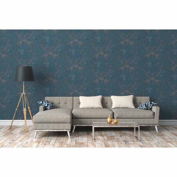 Tapete Blau AS-Creation Vliestapete (376485)