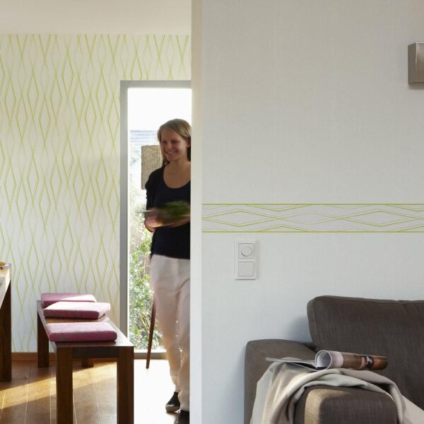 Tapete Weiß JETTE Vliestapete (288516)